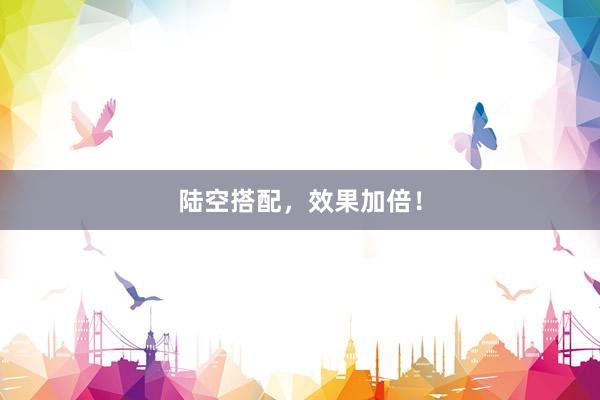 陆空搭配，效果加倍！
