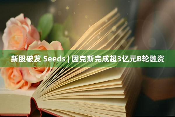 新股破发 Seeds | 因克斯完成超3亿元B轮融资